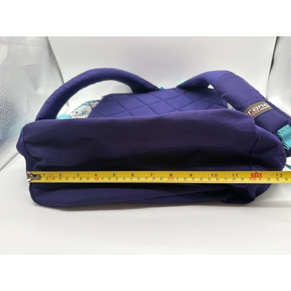 Trans By JanSport Backpack Laptop Sleeve Paint Spatter 5 Zip Compartments - Picture 12 of 13